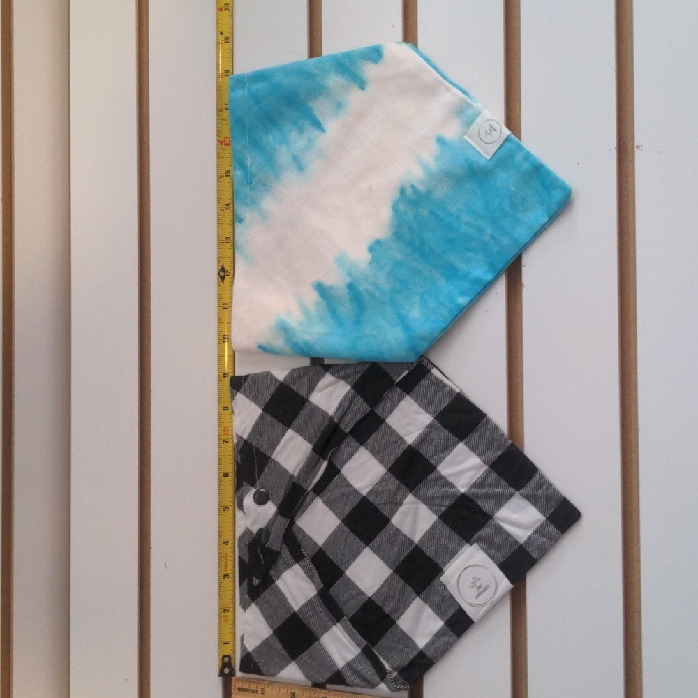 New Dog handkerchief Set of 2